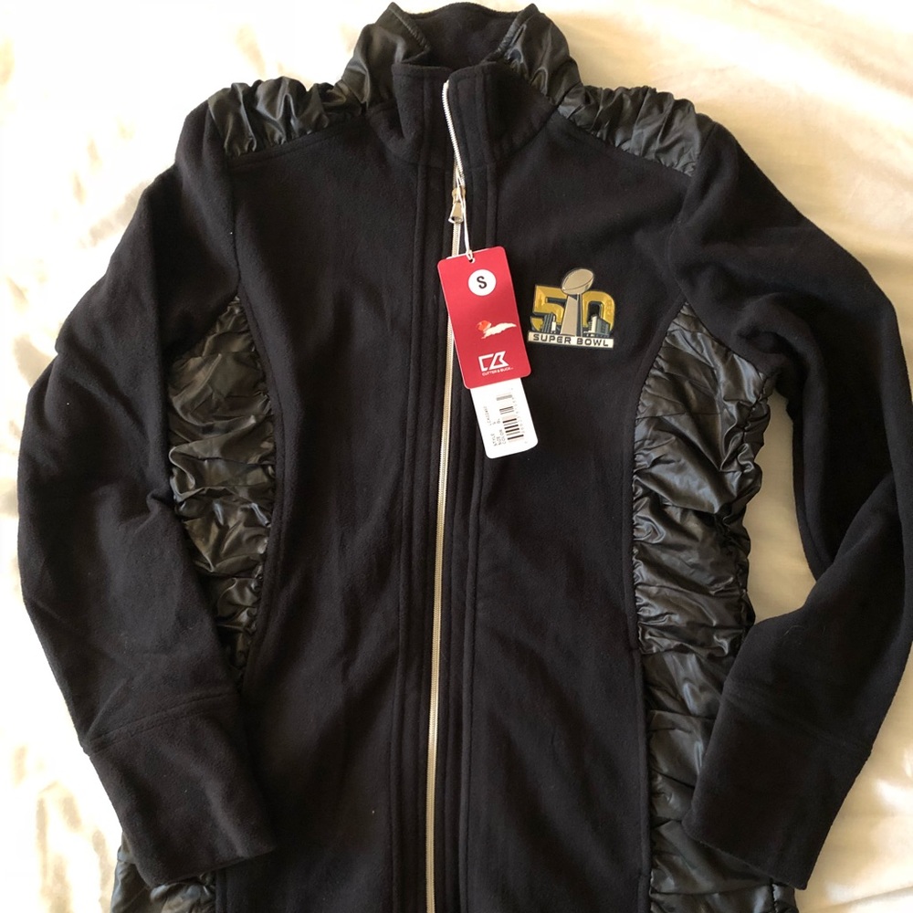 Cutter & Buck Super Bowl 50 zip-up Sweater